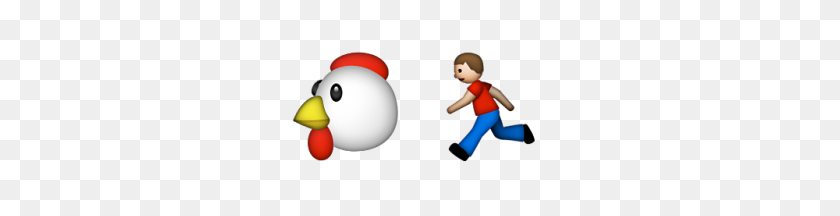 1000x200 Chicken Run Emoji Significados De Historias De Emoji - Corriendo Emoji Png