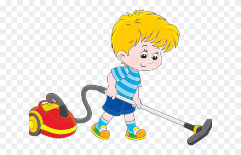640x480 Child Clipart Cleaning - Kids Cleaning Clipart