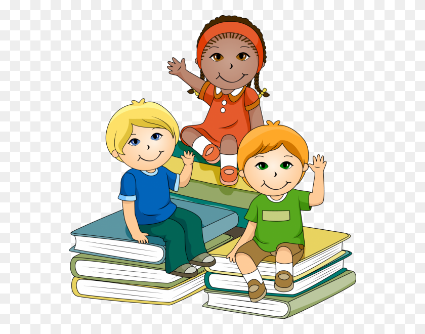 568x600 Child In Classroom Clipart Png Nice Clip Art - Students In Classroom Clipart