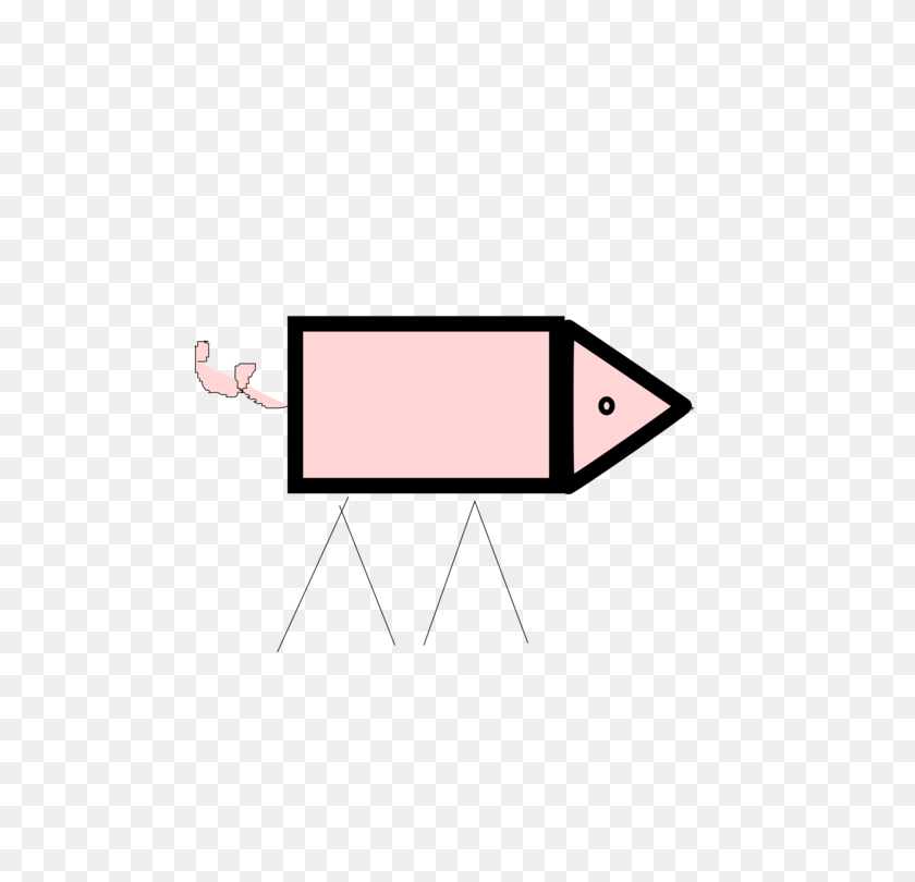 530x750 Child Pig Triangle - Baby Pig Clipart