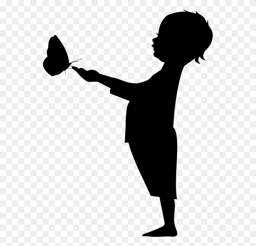 557x750 Child Silhouette Computer Icons Drawing - Caliper Clipart