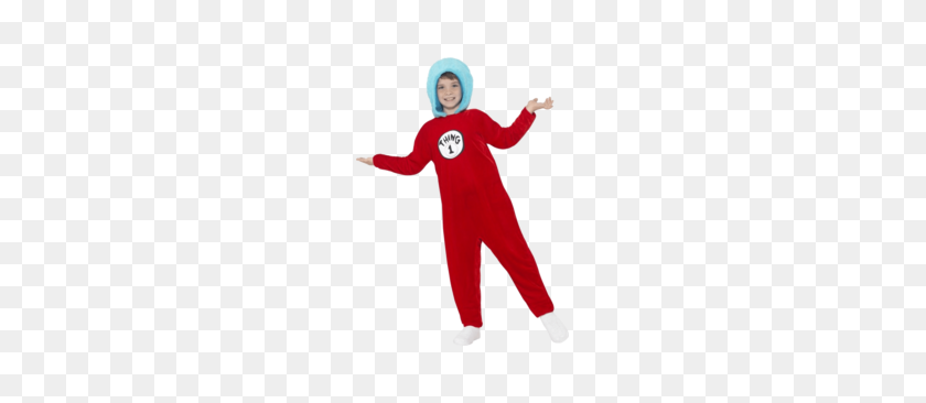 193x306 Child Thing Or Thing Costume Jokers - Thing 1 And Thing 2 PNG