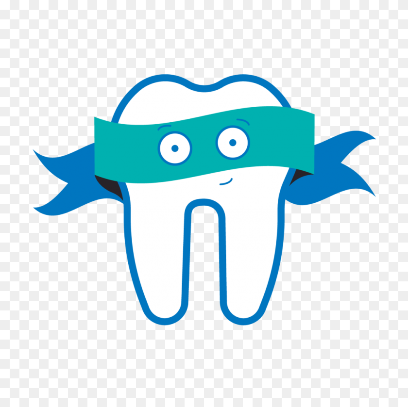 1000x1000 Children - Tooth With Braces Clipart