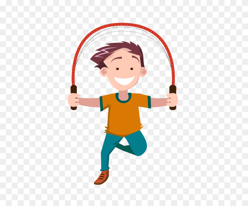 640x640 Children Jumping Rope, People, Kids, Hand Png And Vector For Free - Rope PNG