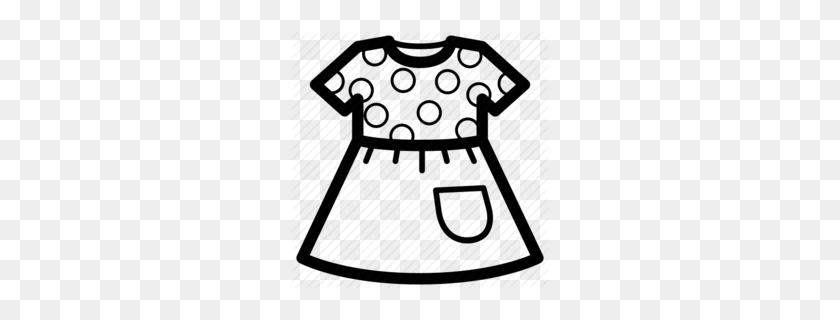 260x260 Childrens Clothing Clipart - Tshirt Outline Clipart