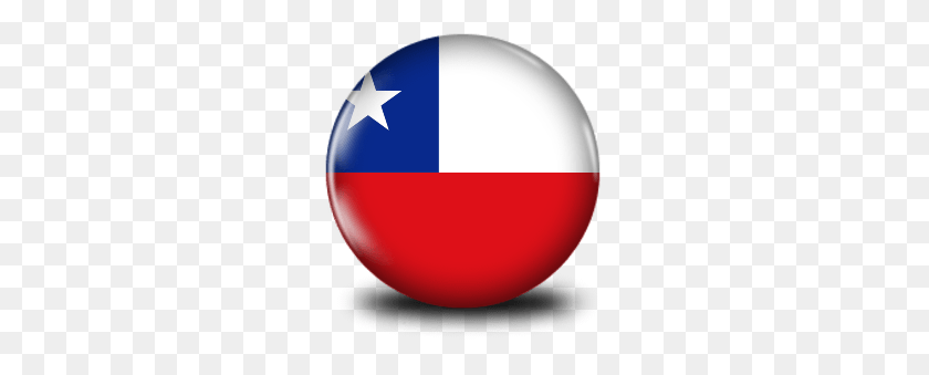 254x279 Chile Flag Buttons And Icons - Chile Flag PNG