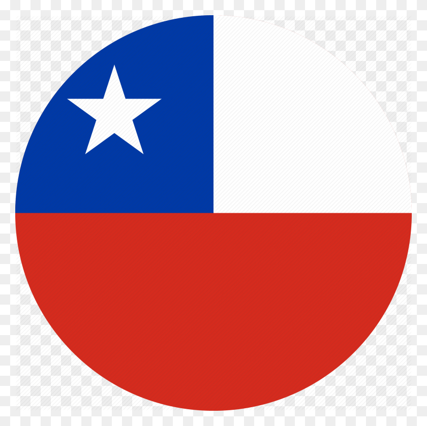 2000x2000 Chile Flag Free Download Transparent - Chile Flag PNG