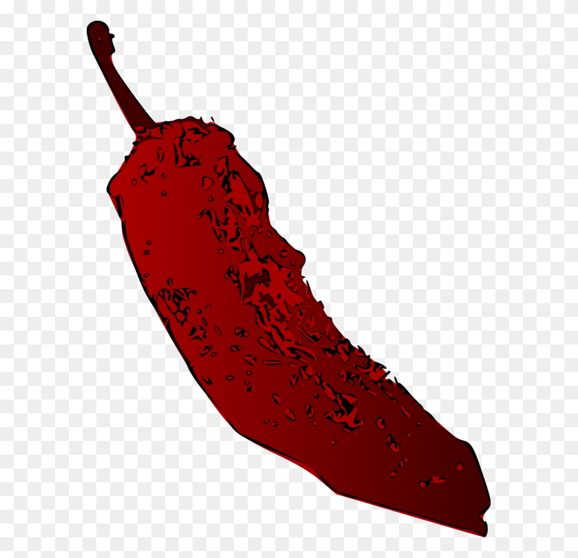 587x750 Chili Con Carne Bell Pepper Cayenne Pepper Chili Pepper Mexican - Red Pepper Clipart
