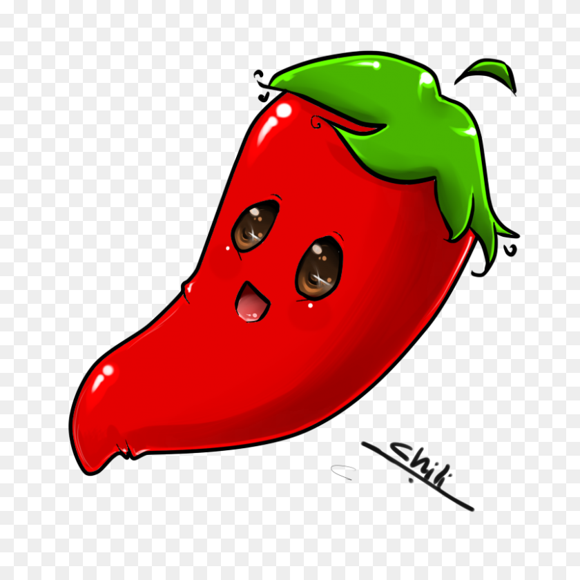 800x800 Chili Drawing Realistic For Free Download On Ya Webdesign - Free Chili Pepper Clipart