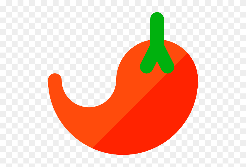 512x512 Chilli, Pepper, Cooking, Seasoning, Orient, Spices, Yumminky Icon - Chili Pot Clipart