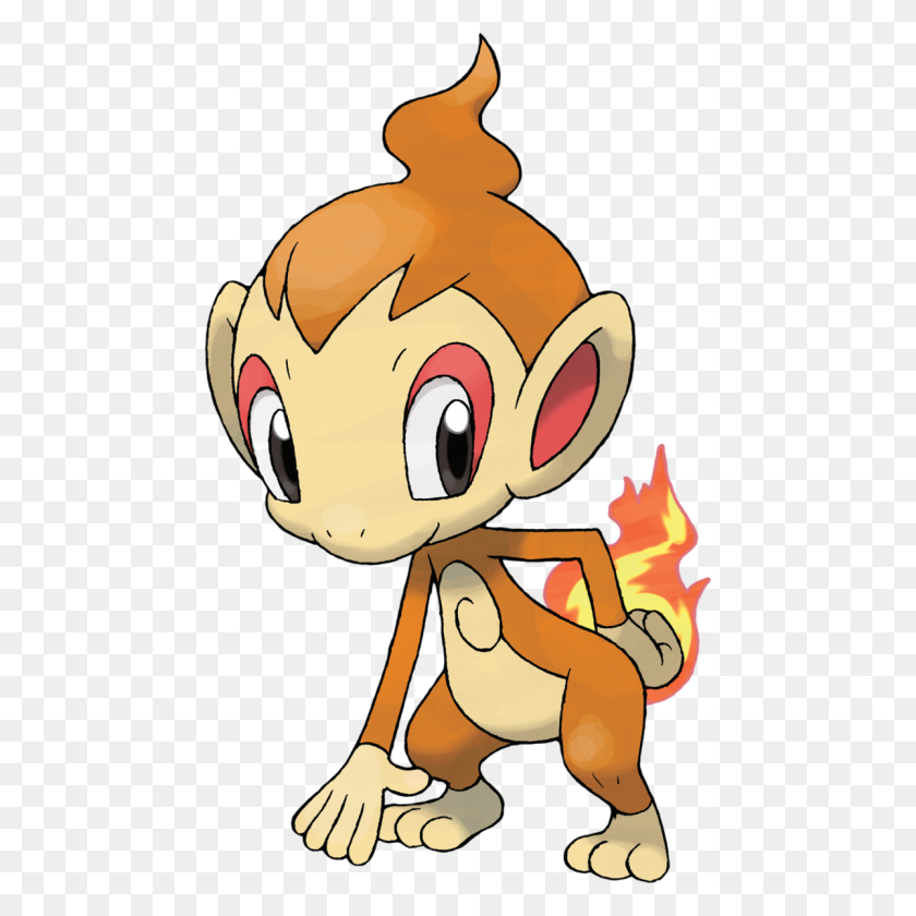 1200x1200 Chimchar - Fire Sparks PNG