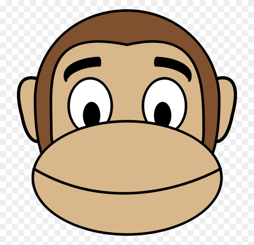 728x750 Chimpanzee Ape Monkey Face Gorilla - Monkey Face Clipart