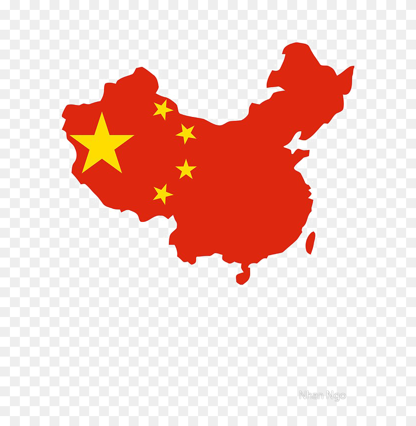 600x800 China Flag Png Picture Vector, Clipart - China Flag PNG