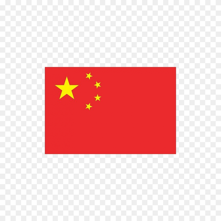 800x800 China Flag Transparent Images Vector, Clipart - China Flag PNG