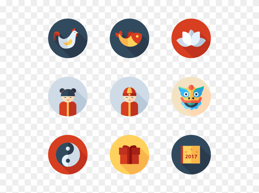 600x564 China Icon Packs - Chinese PNG