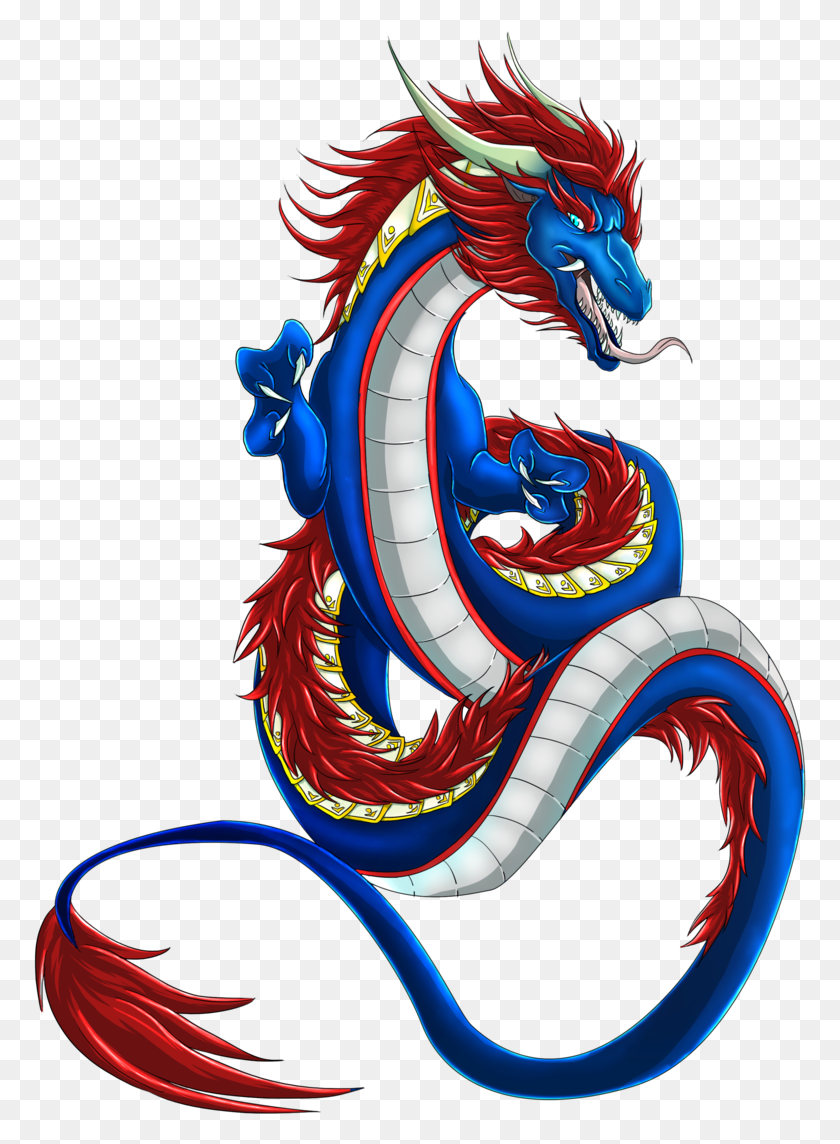 773x1084 Chinese Dragon Outline Free Download Clip Art Free - Chinese Dragon PNG