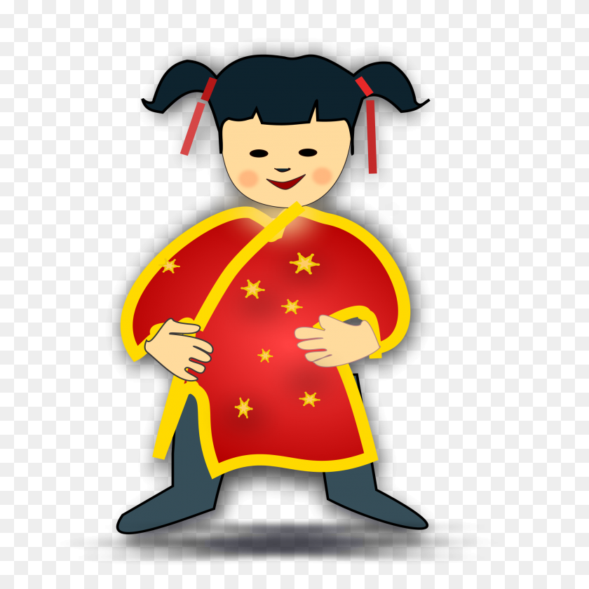 2020x2020 Png Китайская Девушка Клипарт