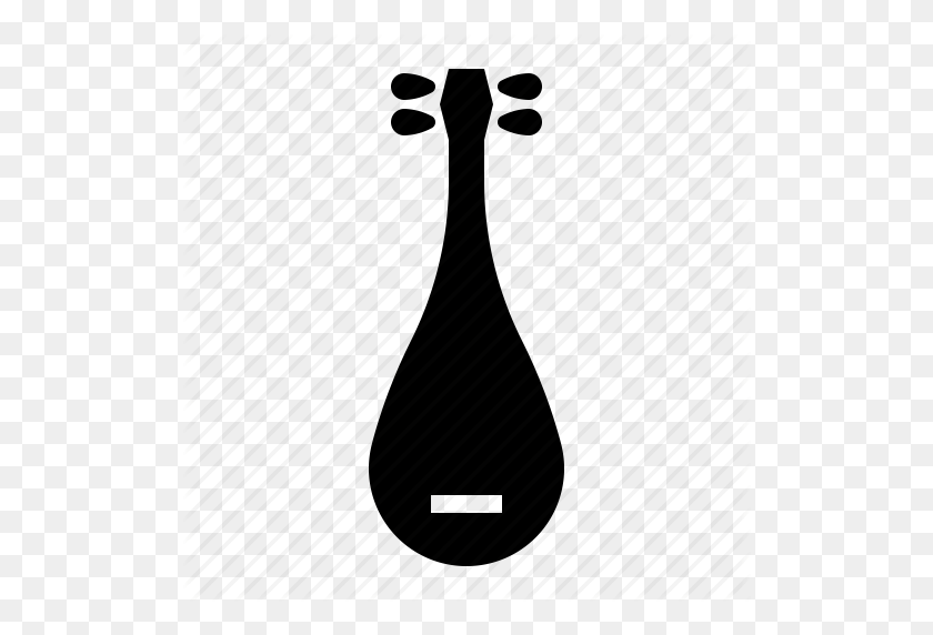 512x512 Chinese, Instrument, Lute, Musical, Pipa Icon - Pipa PNG