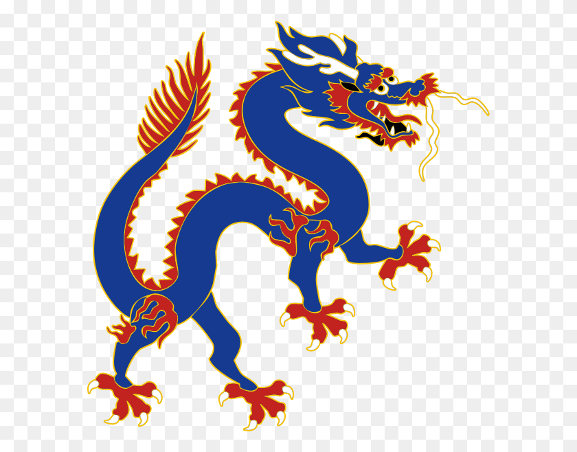 586x598 Chinese Layers - Chinese Dragon PNG