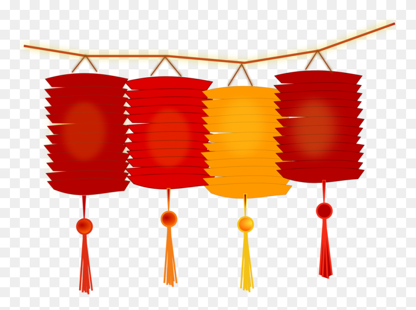 1032x750 Китайский Новый Год Китайский Календарь Фестиваль Бумажных Фонарей Фонарей - Бумажный Фонарь Клипарт