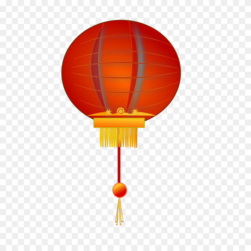 2400x2400 Chinese New Year Lantern Clip Art Merry Christmas And Happy New - Chinese Hat Clipart