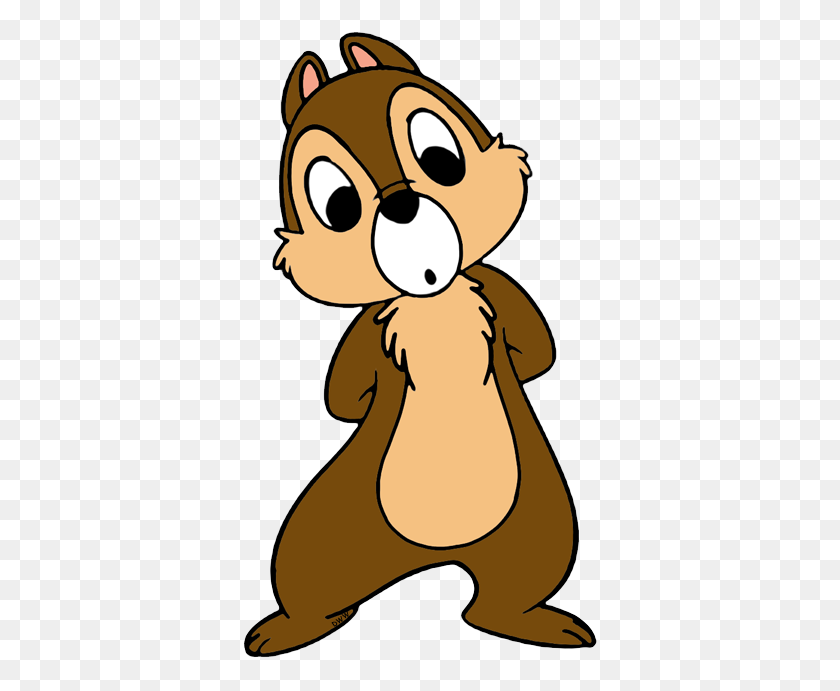 370x631 Chip And Dale Png - Chip PNG