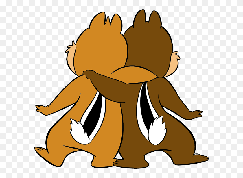 607x556 Chip And Dale Png Images Free Download - Mammoth Clipart