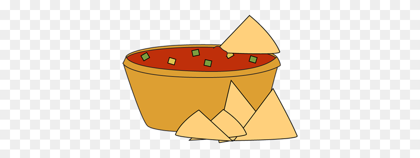 350x257 Chips And Salsa Clip Art - Chips Clipart