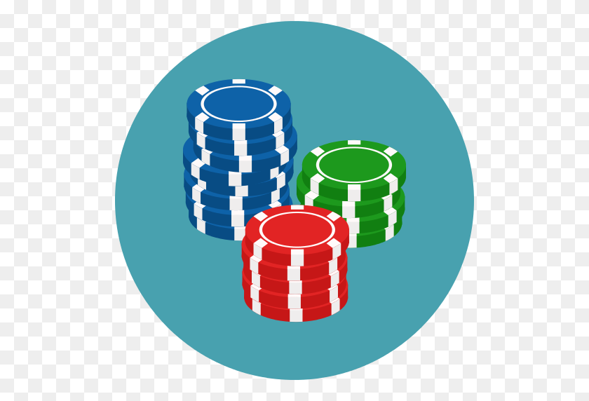 512x512 Chips Png Icon - Gambling PNG