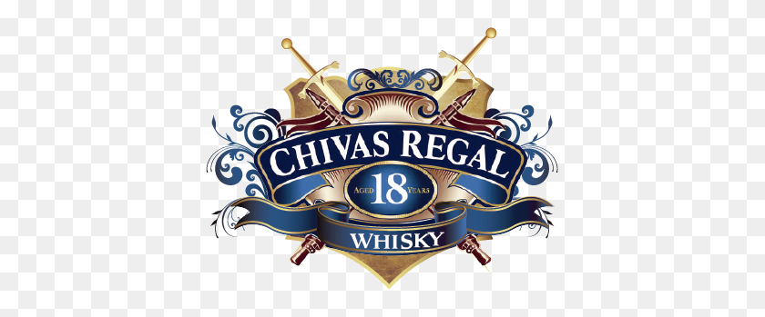 387x289 Chivas Regal Royal Indian Chef - Chivas Logo PNG