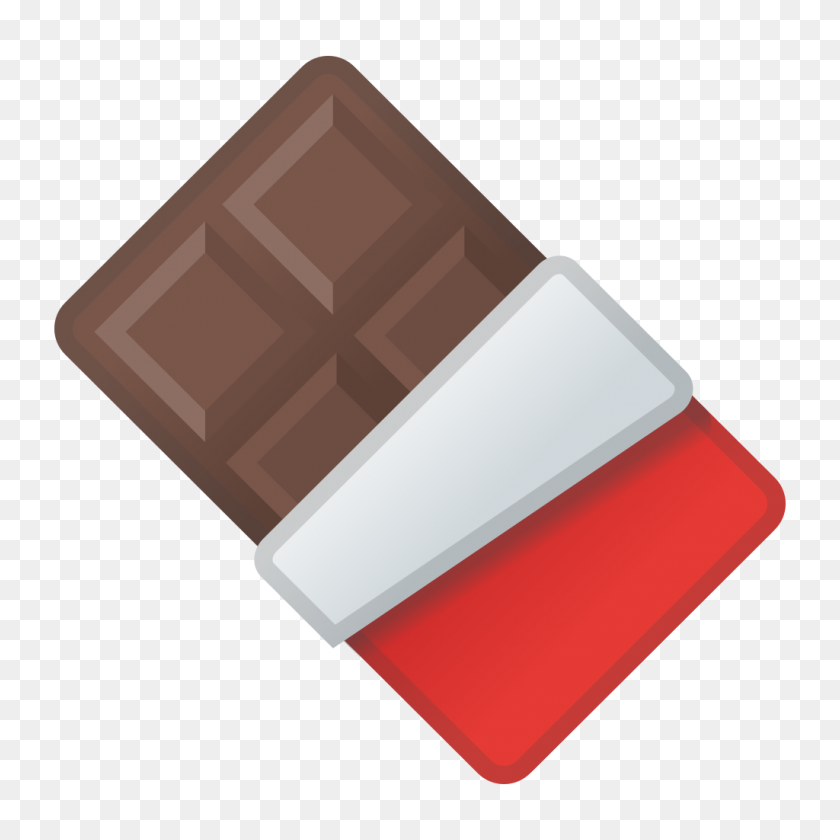 1024x1024 Значок Шоколадного Батончика Ното Смайлики Еда Напиток Набор Иконок Google - Красный Бар Png
