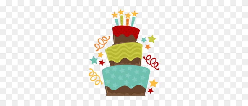 300x300 Chocolate Birthday Cake Svgs Birthday, Birthday - Cute Birthday Clipart