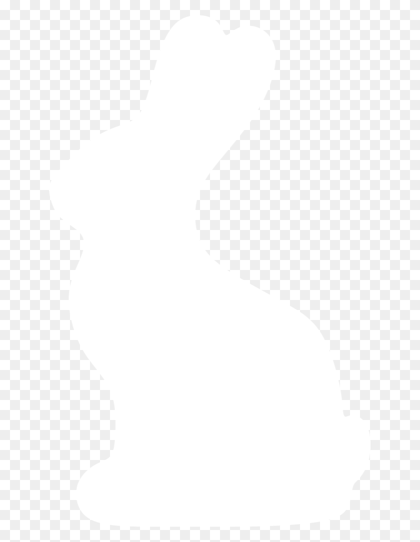 643x1024 Chocolate Bunny Silhouette - Bunny Silhouette Clip Art