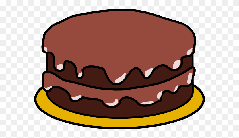 600x425 Chocolate Cake Clip Art - Food Fight Clipart