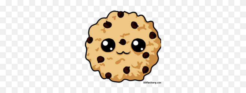 260x260 Chocolate Chip Clipart - Cookie Dough Clipart