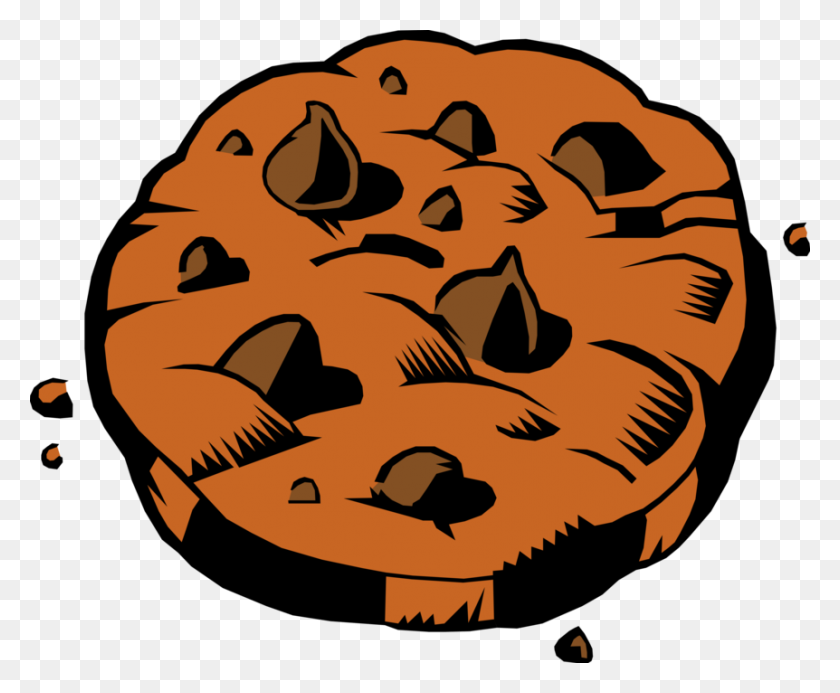 862x700 Chocolate Chip Cookie - Chocolate Chip Cookie Clip Art