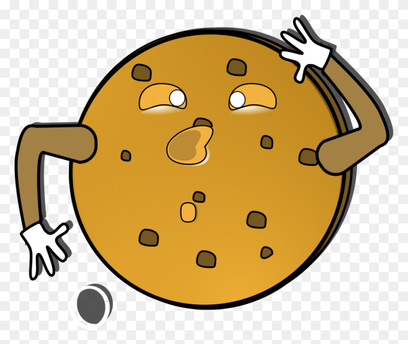 902x750 Chocolate Chip Cookie Biscuits Cookies Crackers Bakery Free - Raisin Clipart