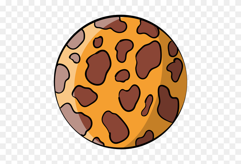512x512 Chocolate Chip Cookie Cartoon - Cookie PNG