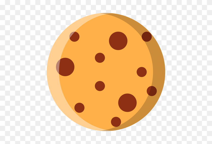 512x512 Chocolate Chip Cookie Icon - Cookie PNG