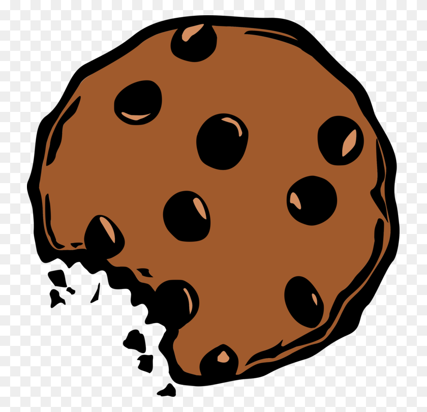 733x750 Chocolate Chip Cookie Peanut Butter Cookie Chocolate Brownie Ice - Peanut Butter Clipart