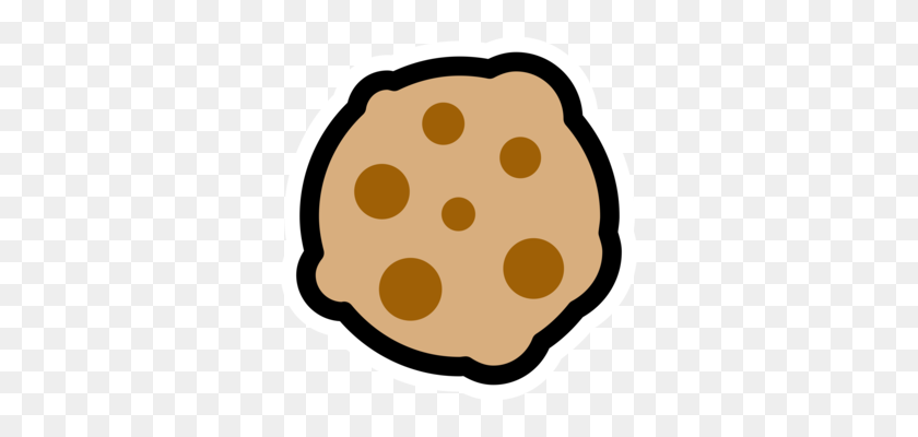 340x340 Chocolate Chip Cookie Peanut Butter Cookie Chocolate Brownie Ice - Brownie Clipart
