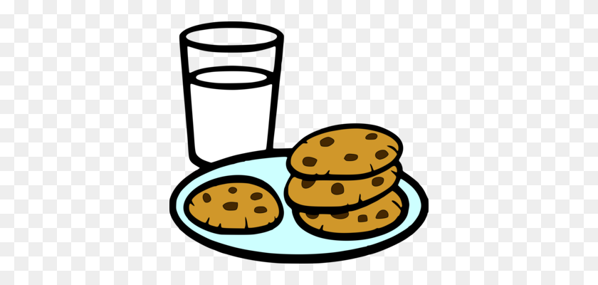 364x340 Chocolate Chip Cookie Peanut Butter Cookie Chocolate Brownie Ice - Cookie Clip Art Free
