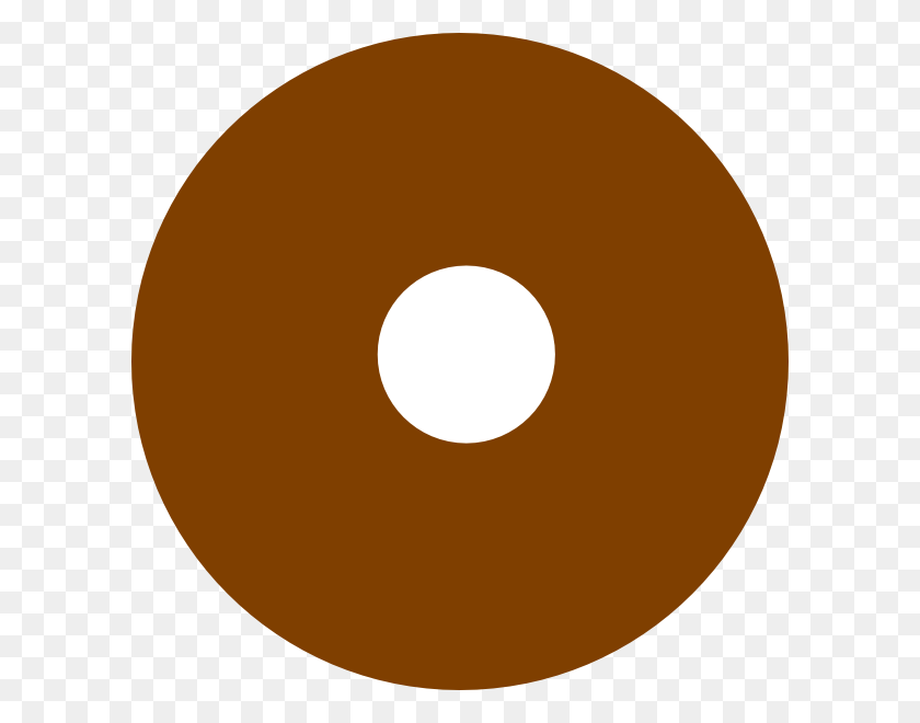 600x600 Donut De Chocolate - Imágenes Prediseñadas De Chocolate Negro Revisado