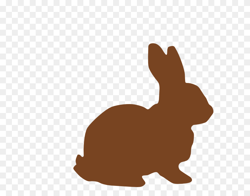 594x599 Chocolate Easter Bunny Clip Art - Chocolate Bunny Clipart