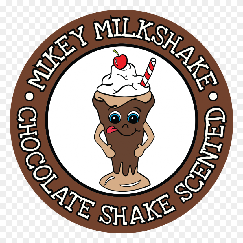 1024x1022 Chocolate Milkshake Whiffer Stickers Scratch Sniff Stickers - Milkshake PNG