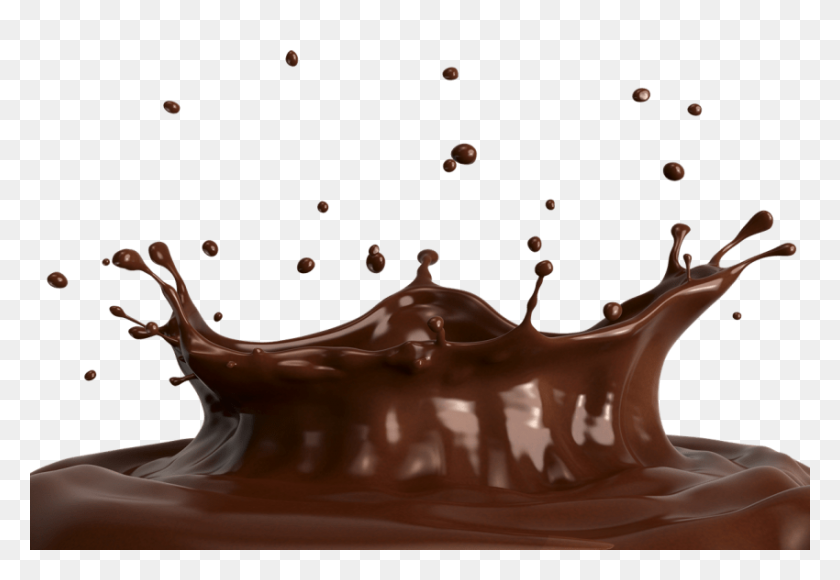 850x567 Chocolate Splash Png Pic Png - Chocolate PNG