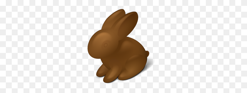 256x256 Chokolate, Easter, Rabbit Icon - Rabbit PNG
