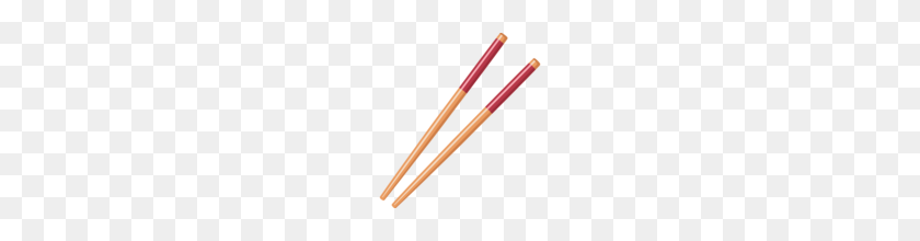160x160 Chopsticks Emoji On Facebook - Chopstick PNG