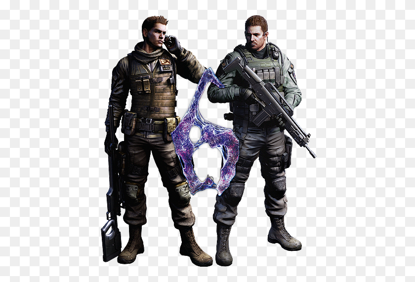 512x512 Chris Y Piers Icono - Resident Evil Png