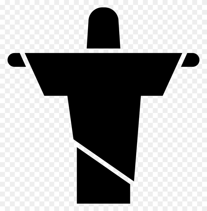 956x980 Christ The Redeemer Brazilian Sculpture Png Icon Free Download - Sculpture PNG